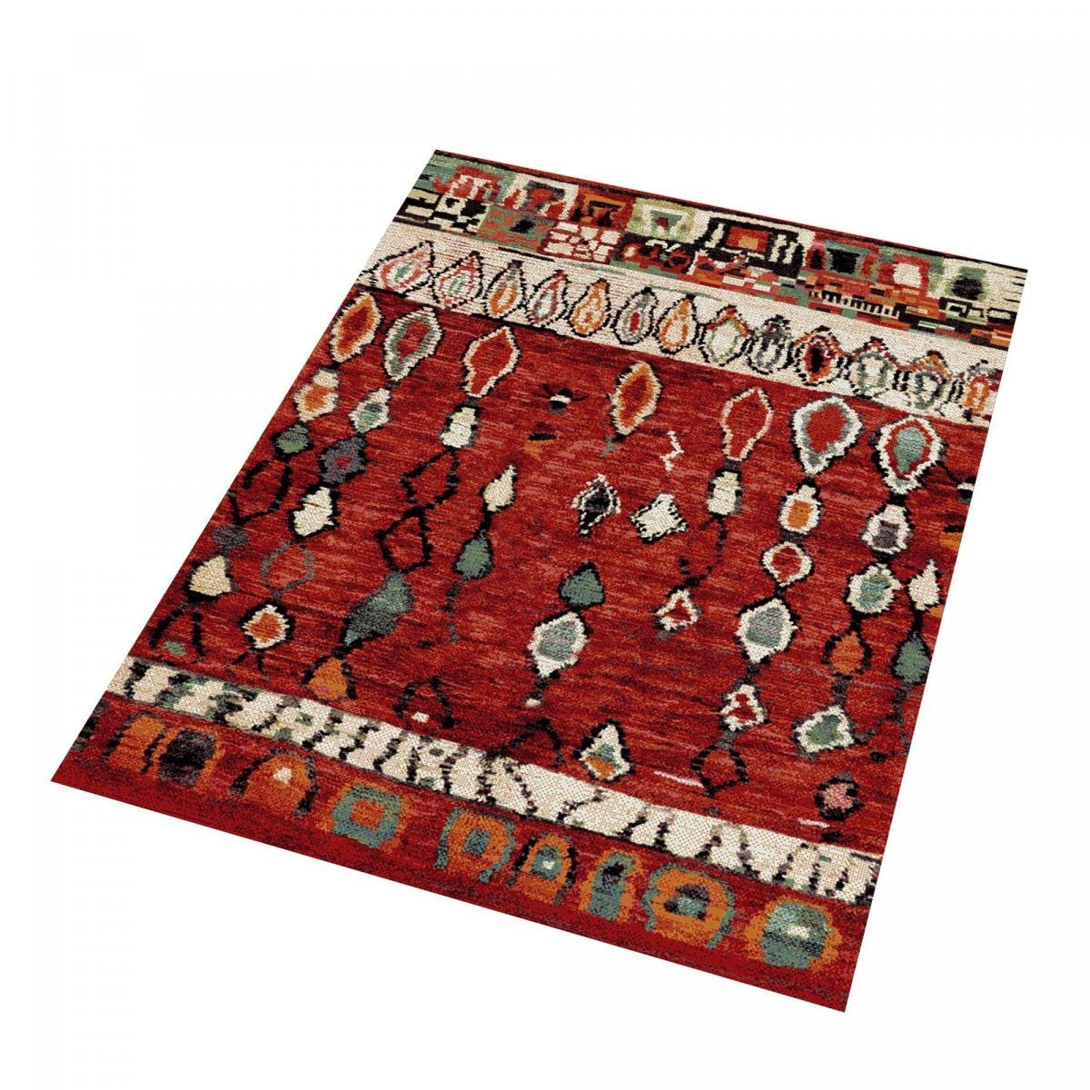 Tapis berbère tissé motifs tribaux SUVE