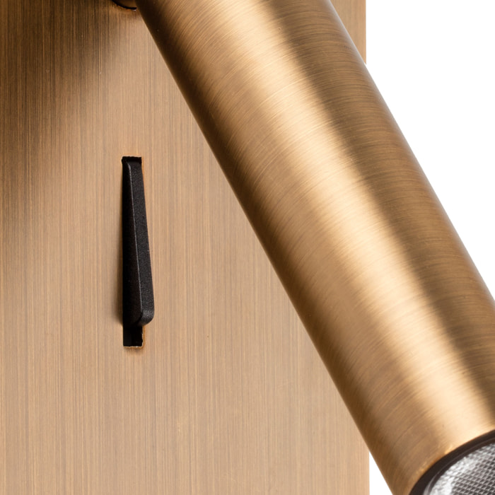 SUAU Lampe encastrable bronze
