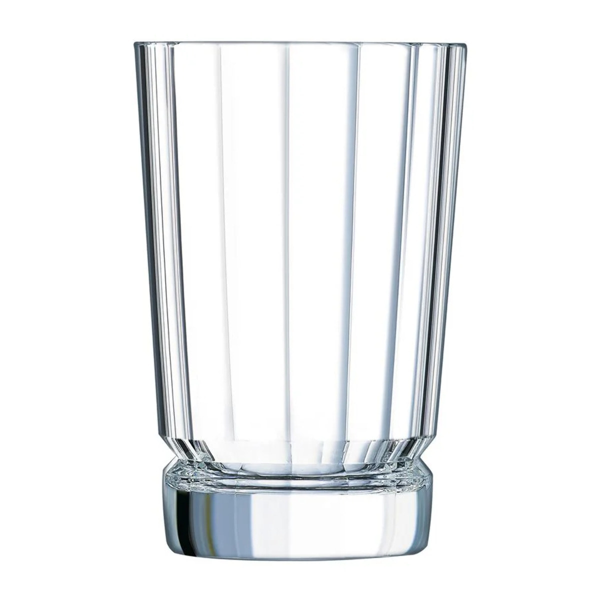 6 verres à eau, jus et soda 36cl Macassar - Cristal d'Arques - Kwarx au design vintage