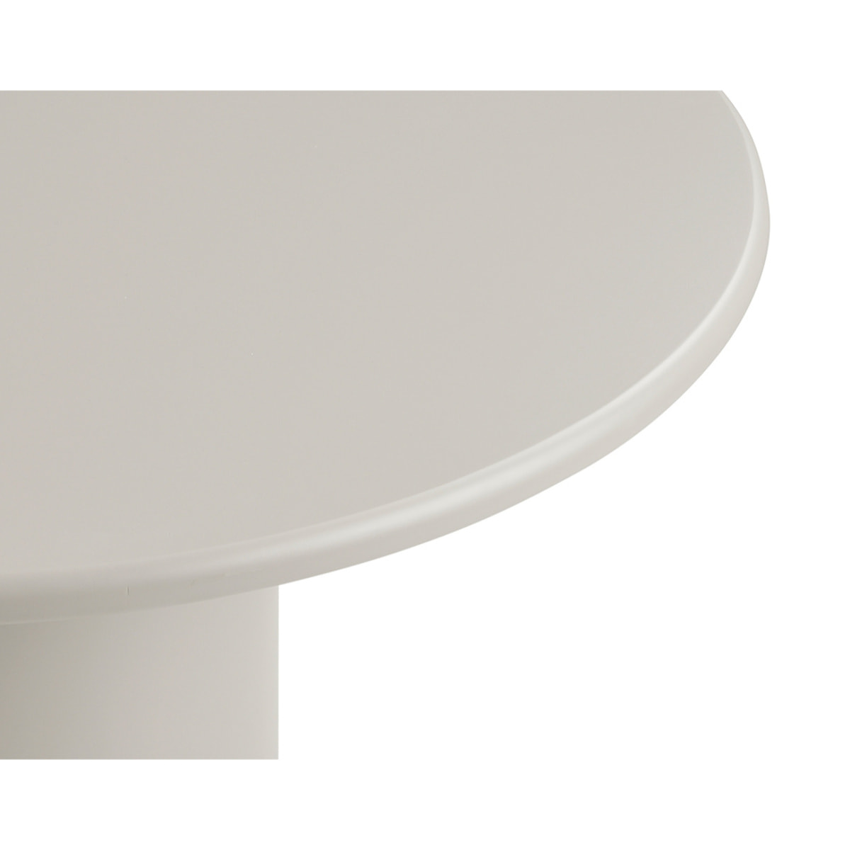 Joyce - table à manger ronde en FSC  100% - 4 personnes - Sable