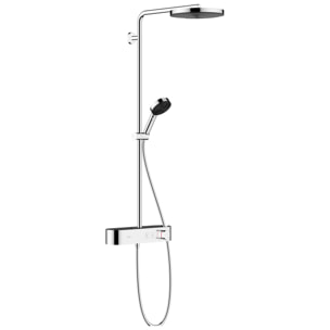 Colonne de douche 260 Pulsify S EcoSmart avec mitigeur thermostatique ShowerTablet Select 400 chromé