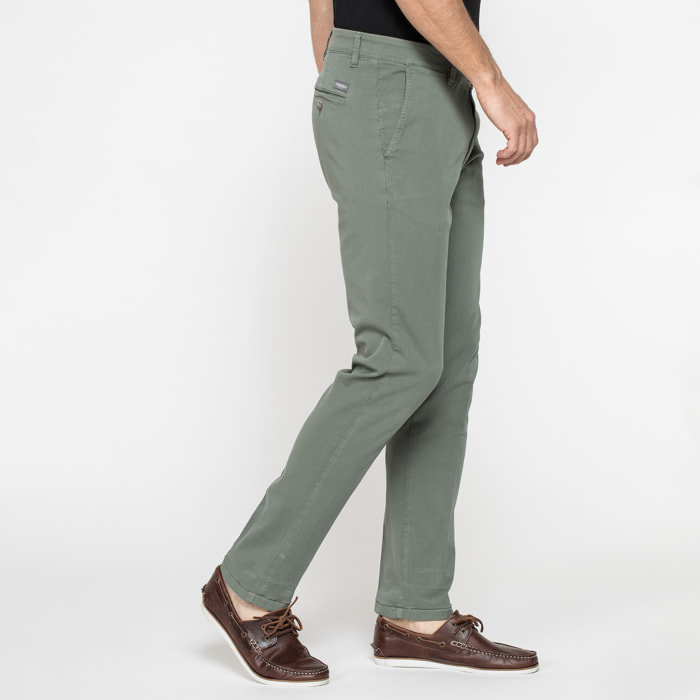 PANTALONE CHINO MOD. 624 IN LEGGERA GABARDINA STRETCH