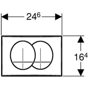 Pack Bati-support Geberit + WC sans bride Swiss Aqua Technologies + plaque (BREVISGEB3-SABO)