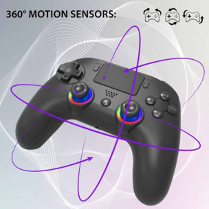 Manette SUBSONIC noire pour PS5