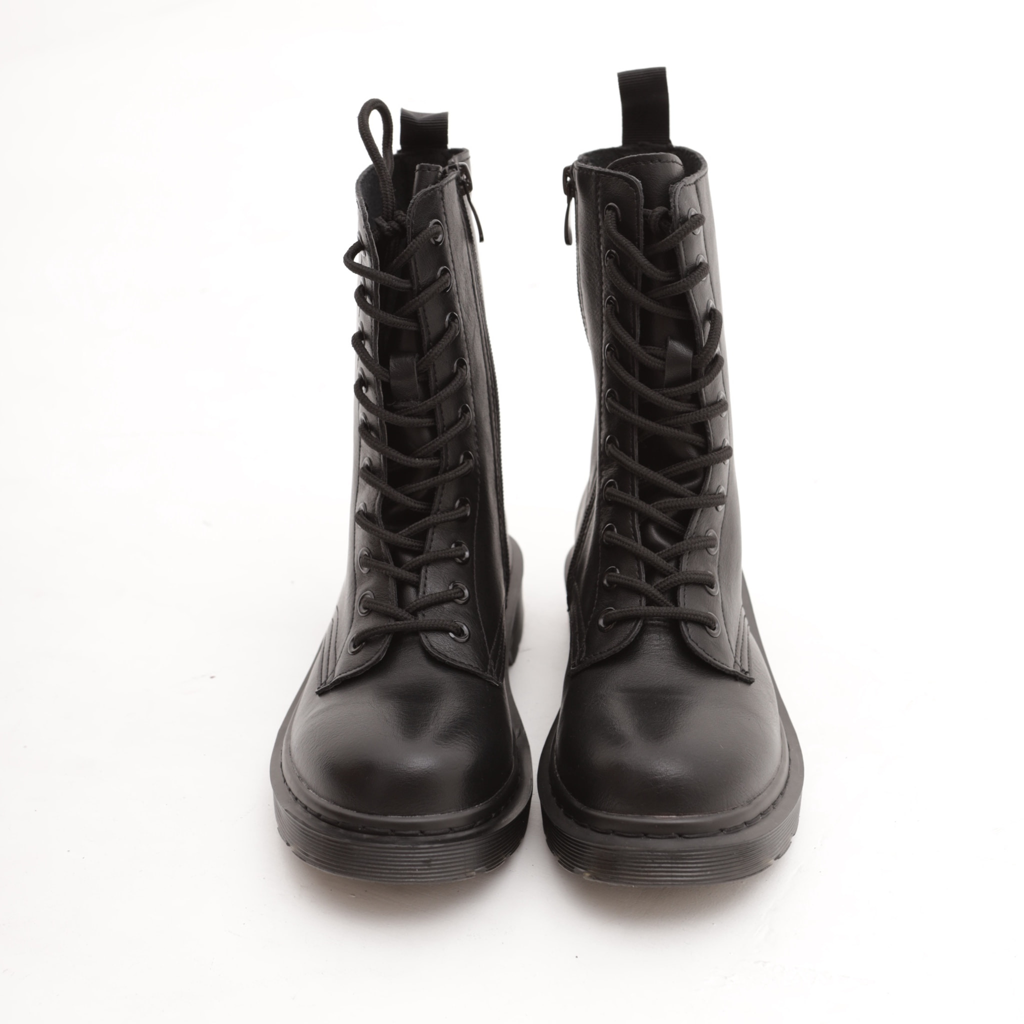 ANFIBIO ALTO CON ZIP NERO