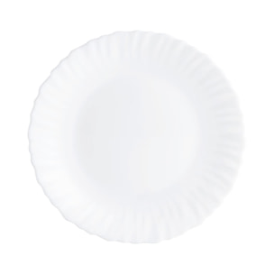 Assiette blanche 19 cm Feston - Luminarc