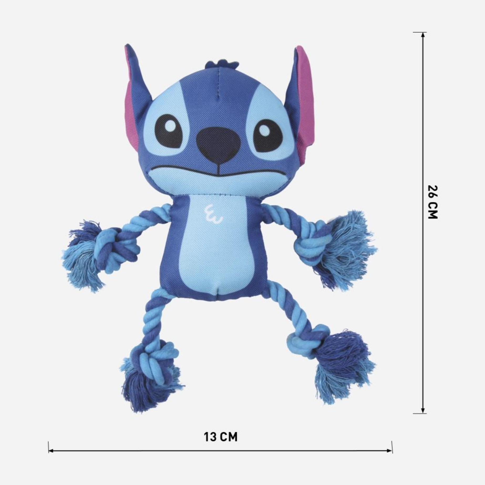 Juguete para perros cuerda diseño stitch