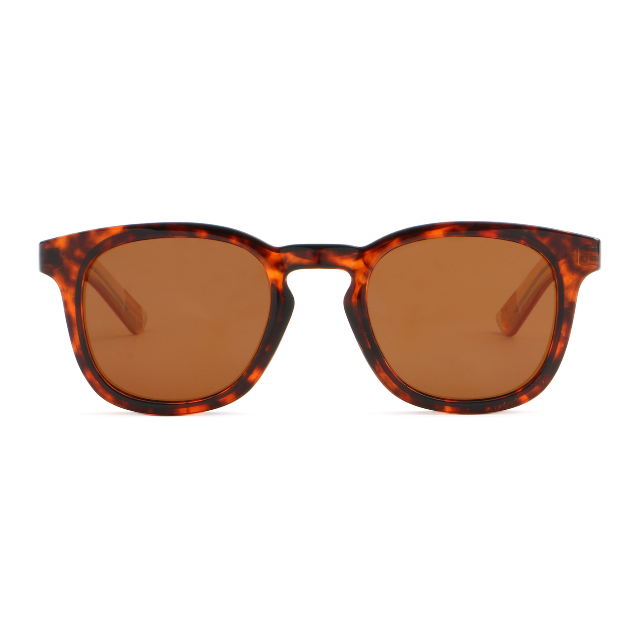 Gafas de sol OCEAN CASSIS - Habana dark con patilla champagne / Marrón