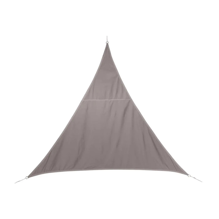 Voile d'ombrage triangulaire Curacao Taupe