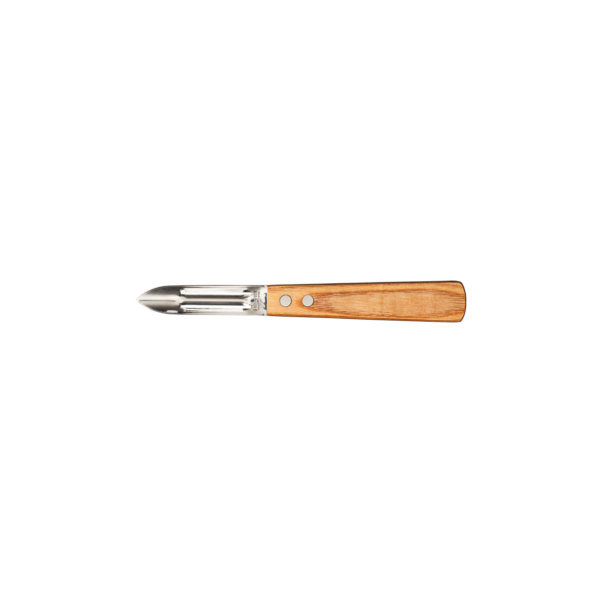 Essentiel - Juego de 3 piezas : Tabla 38.5 x 16 cm, pelador y cuchillo de verduras