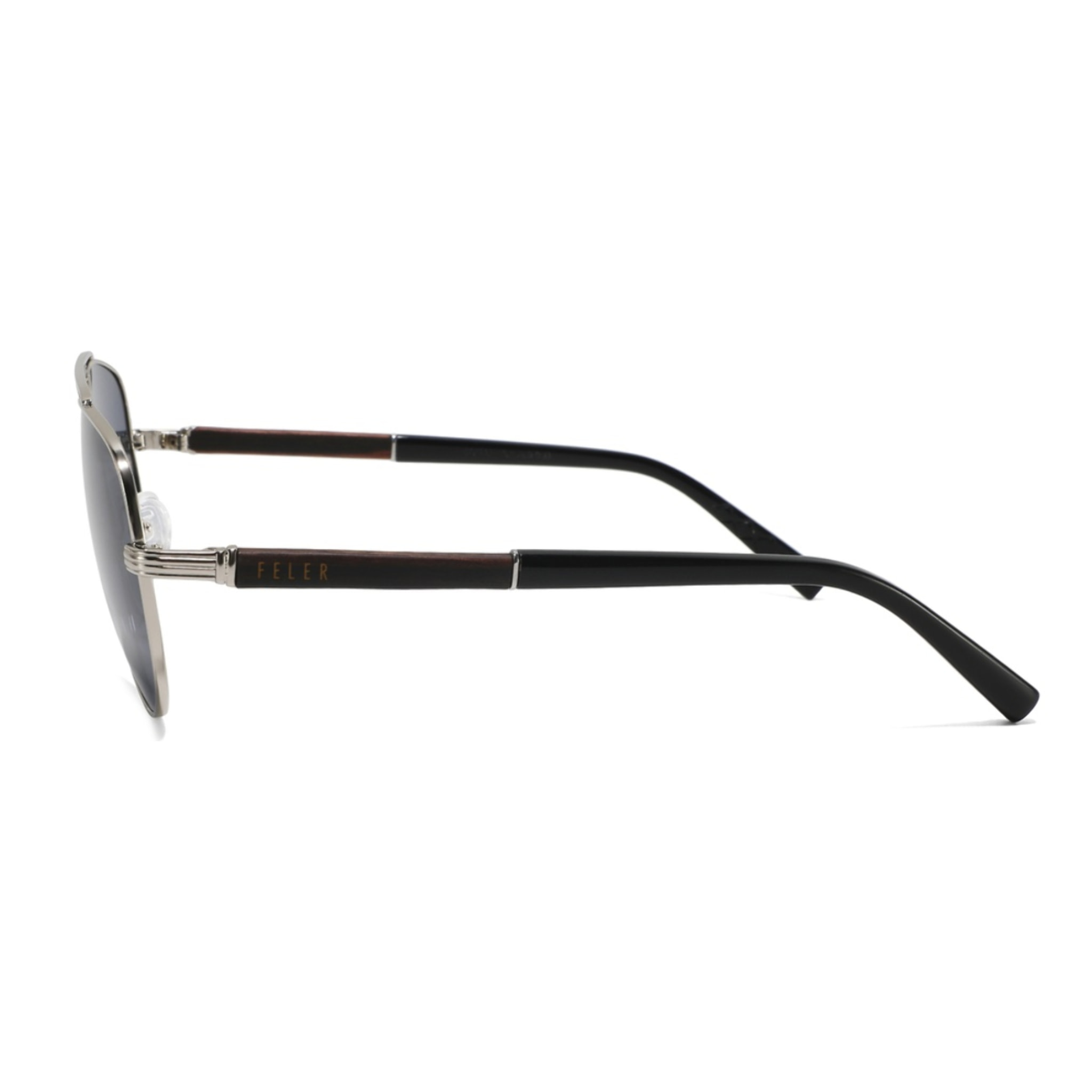 Gafas de Sol Feler 1712-4 Polarizadas de Madera Unisex 58 mm