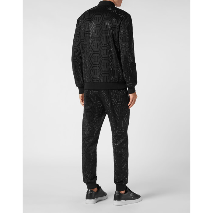PHILIPP PLEIN Tracksuit: Top & Trousers MONOGRAM