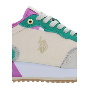 U.S. Polo Assn. - Sneakers SACHA007W/5NS1 in sintetico per donna