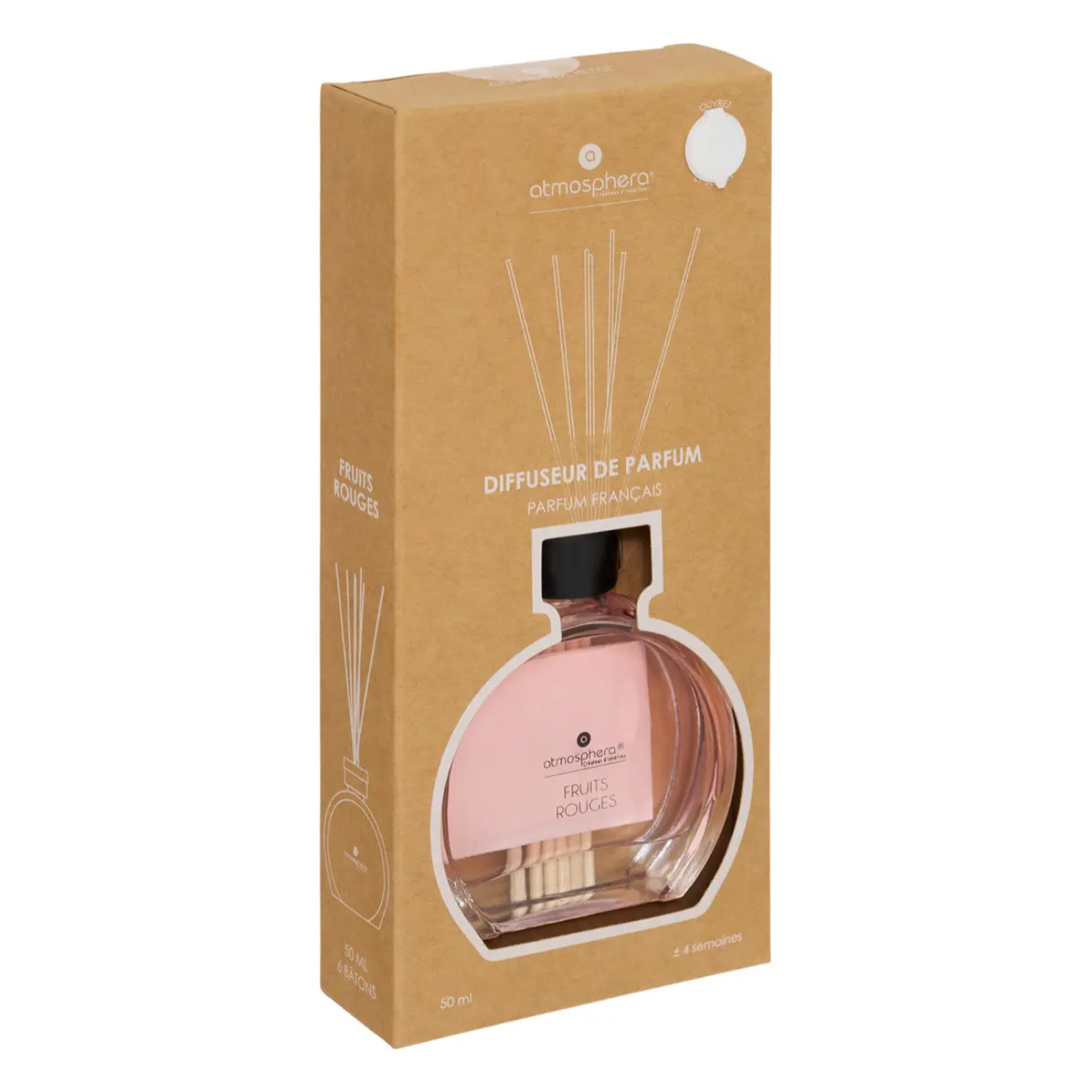 Diffuseur de parfum "Haly" fruits rouges 50ml