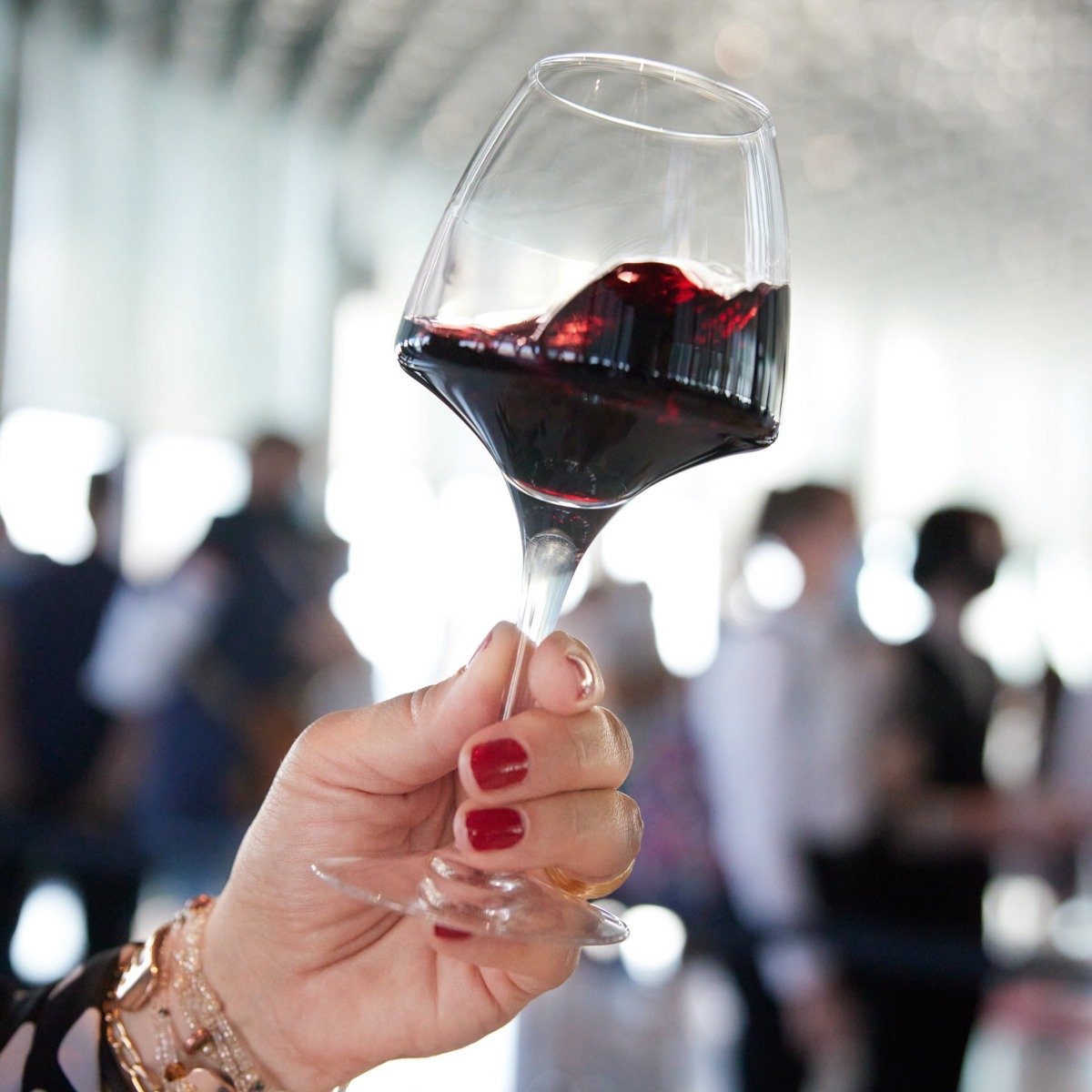 6 verres à pied 32cl