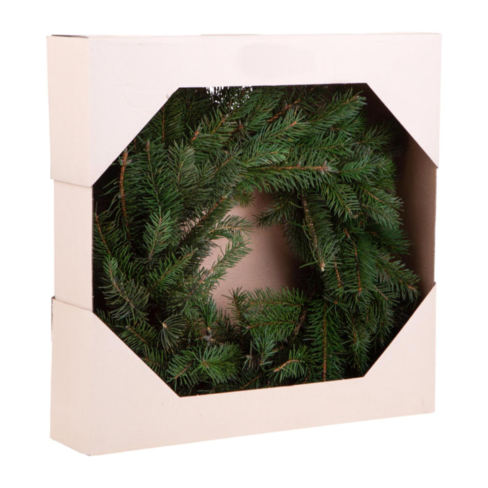 Corona preservata - Pezzi 1 - Verde - 40XH5X40cm - Bianchi Dino