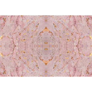 Sticker meuble marbre doré et rose 60 x 90 cm