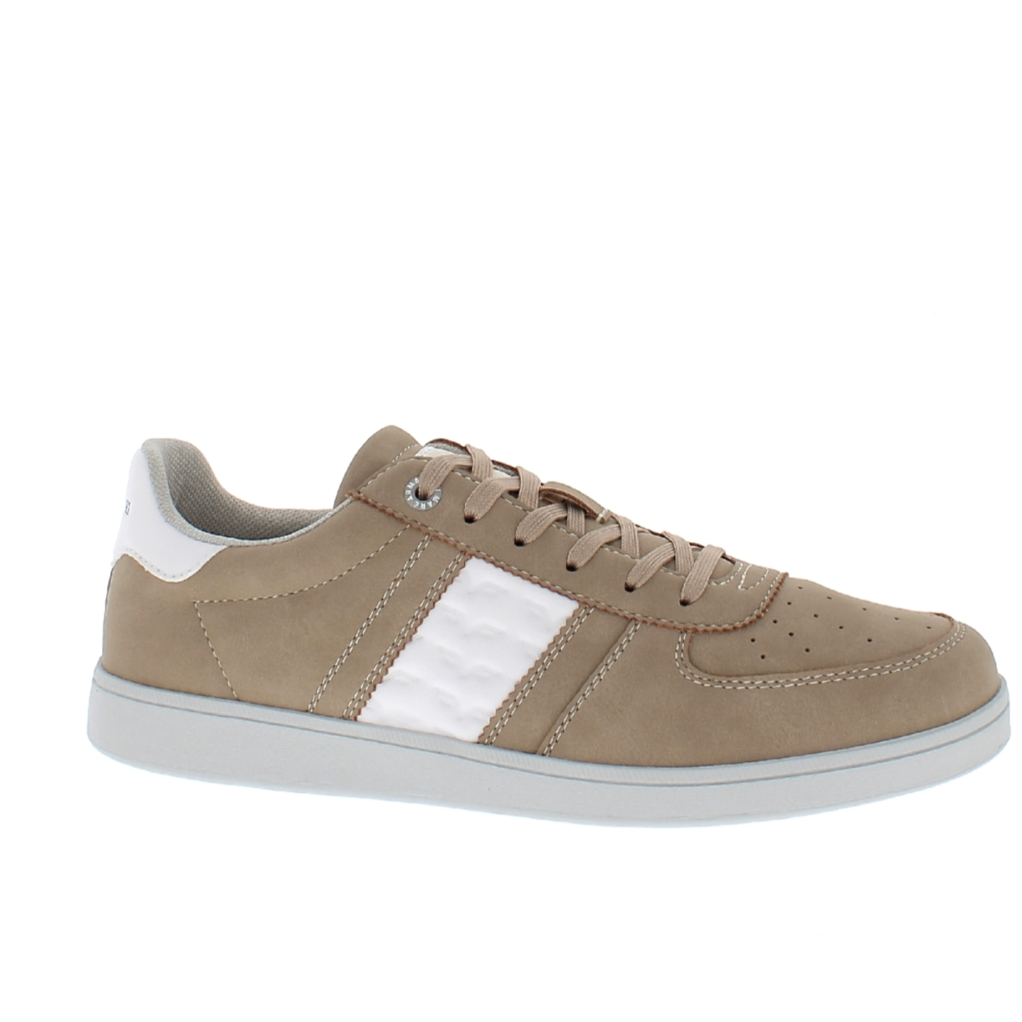 Armata di Mare Scarpe Uomo Sneakers Casual Stringate Basse con Soletta Rimovibile in Memory Foam AMU S25L711 Beige