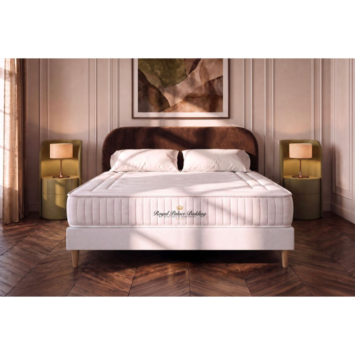 Matelas Mémoire de forme - Confort ferme et accueil ferme - 20 d'épaisseur, 3 zones de confort - Confort toutes positions - 2 places
