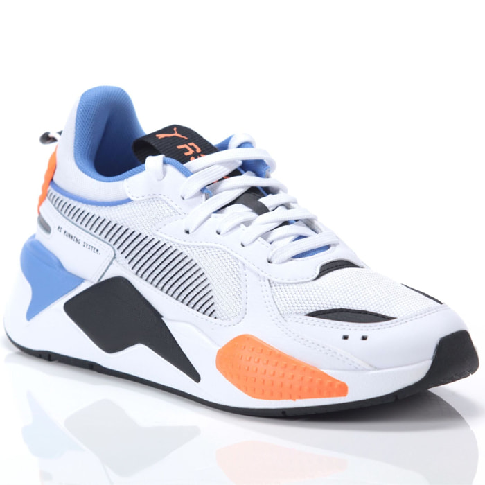 Sneakers Puma Rs-X Boys Jr White Blue Skies Bianco