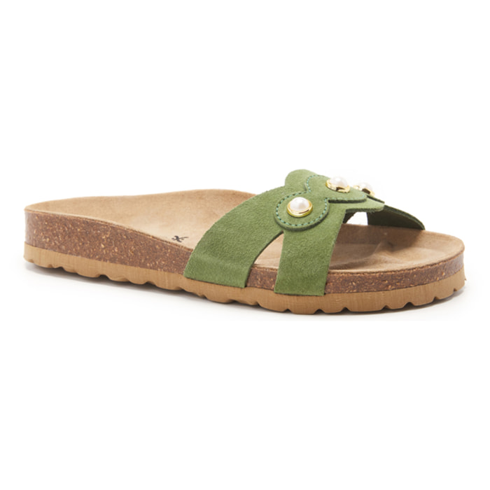 Sandalia BABUNKERS VERDE