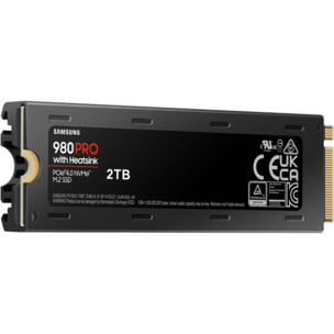 Disque dur SSD interne SAMSUNG 980 PRO 2 To + dissipateur