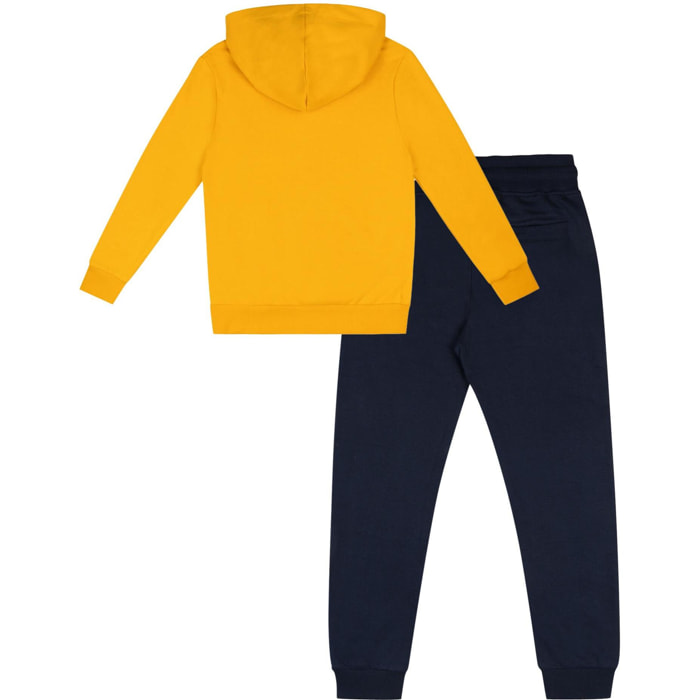 Tuta invernale da bambino pull on con cappuccio "Vintage"