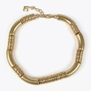 Collana elementi dorati