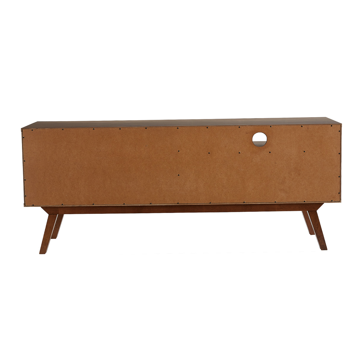 Meuble TV - Buffet vintage bois foncé noyer L160 cm VOLVER