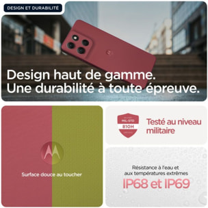 Smartphone MOTOROLA G86 Rouge 256Go