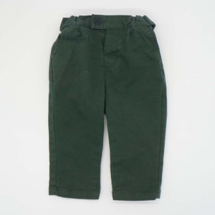 Pantalón sarga verde