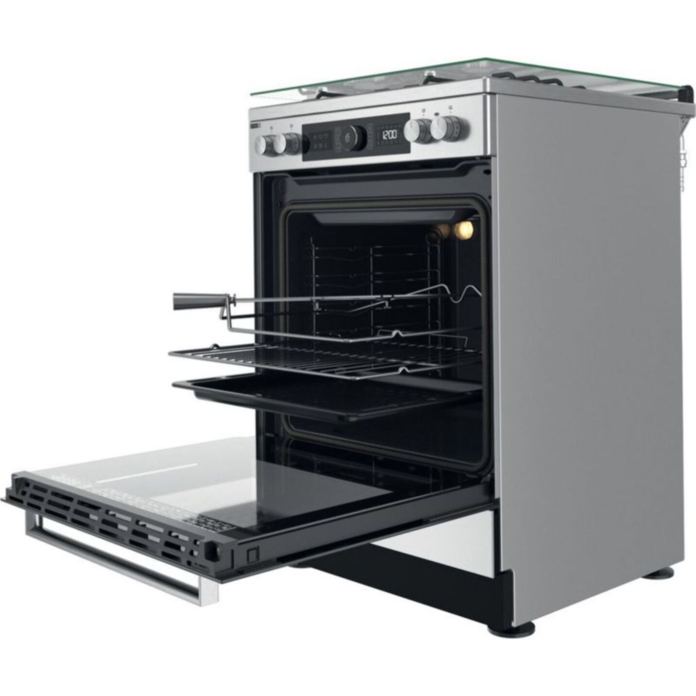 Cuisinière mixte WHIRLPOOL WS68M8APX/E/1