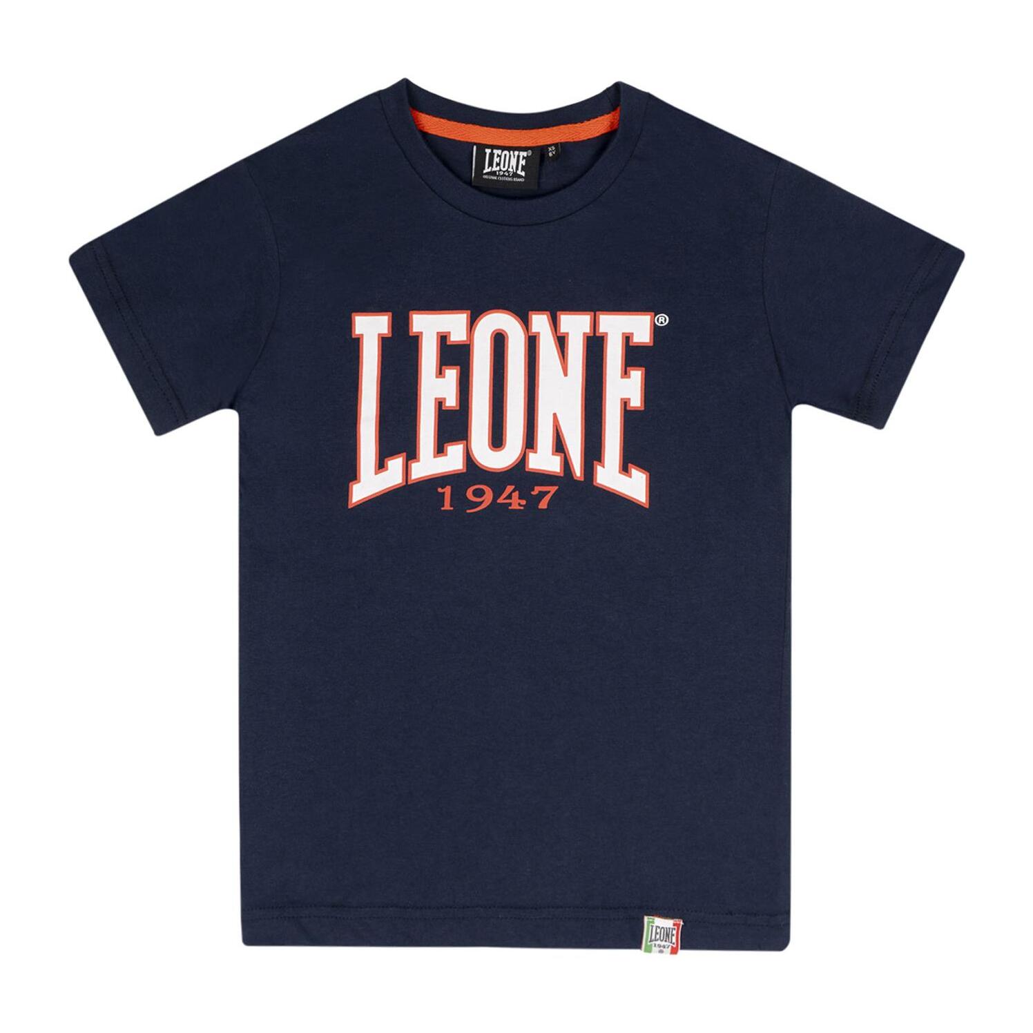 T-shirt da bambino in cotone Leone New Basic