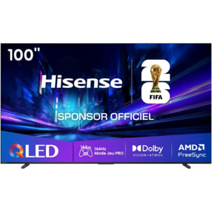 TV QLED HISENSE 100E7Q PRO 2025 (253cm)