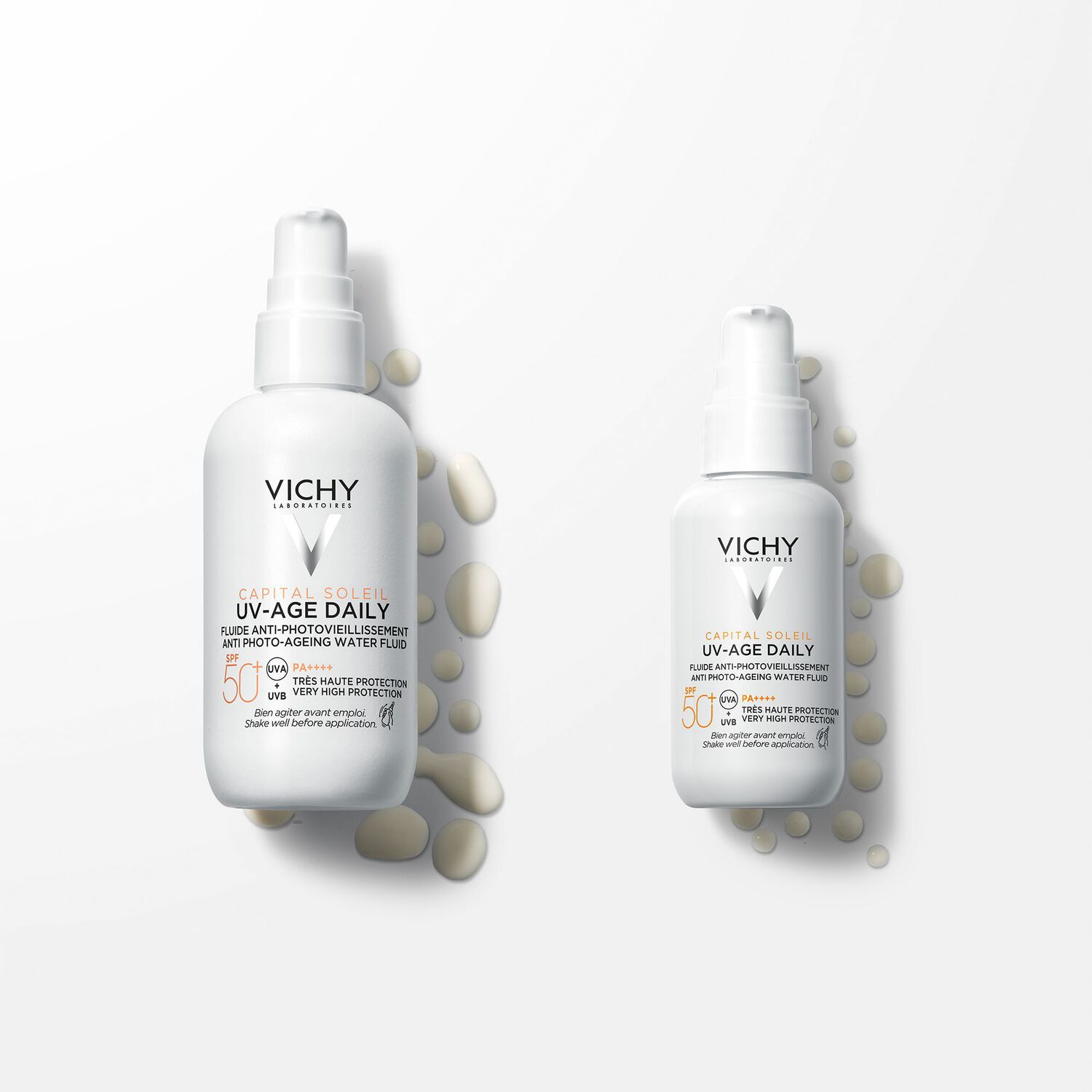 Capital Soleil - Fluide Solaire Anti-Photovieillissement SPF50+ Visage 80 ml