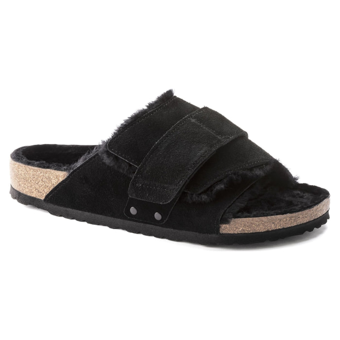 Sandali Birkenstock Kyoto Shearling Nero