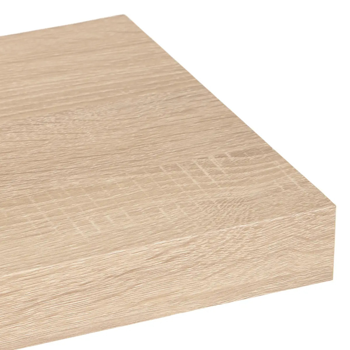 Étagère murale 60cm "Fixy" effet bois naturel