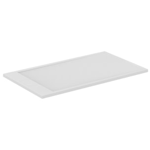 Receveur de douche antidérapant Ultra Flat S I.Life recoupable avec bonde largeur 140 x 80