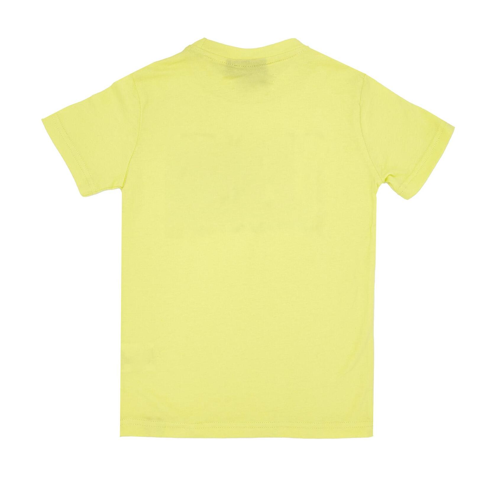 T-shirt a maniche corte da bambino logo grande Basic