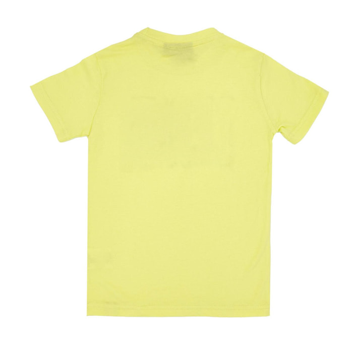 T-shirt a maniche corte da bambino logo grande Basic