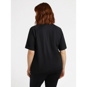 Fiorella Rubino - Sudadera con mangas cortas - Negro