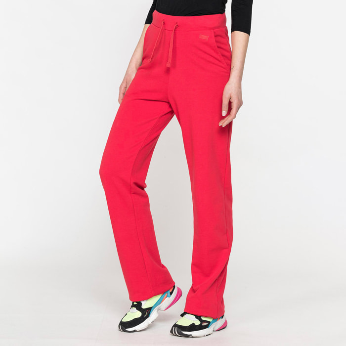 PANTALONE IN FELPA A ZAMPA