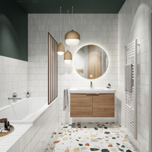 Baignoire droite 170 x 75 VILLEROY & BOCH Architectura avec pieds