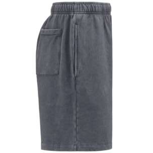 Kappa - Pantaloni Corti Uomo Grigio - Authentic Premium Lou