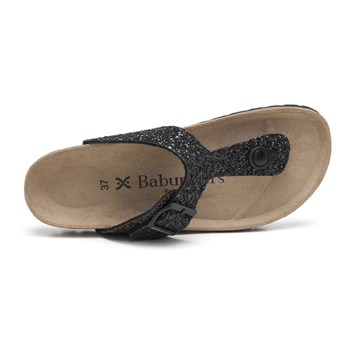 SANDALIA BABUNKERS NEGRO