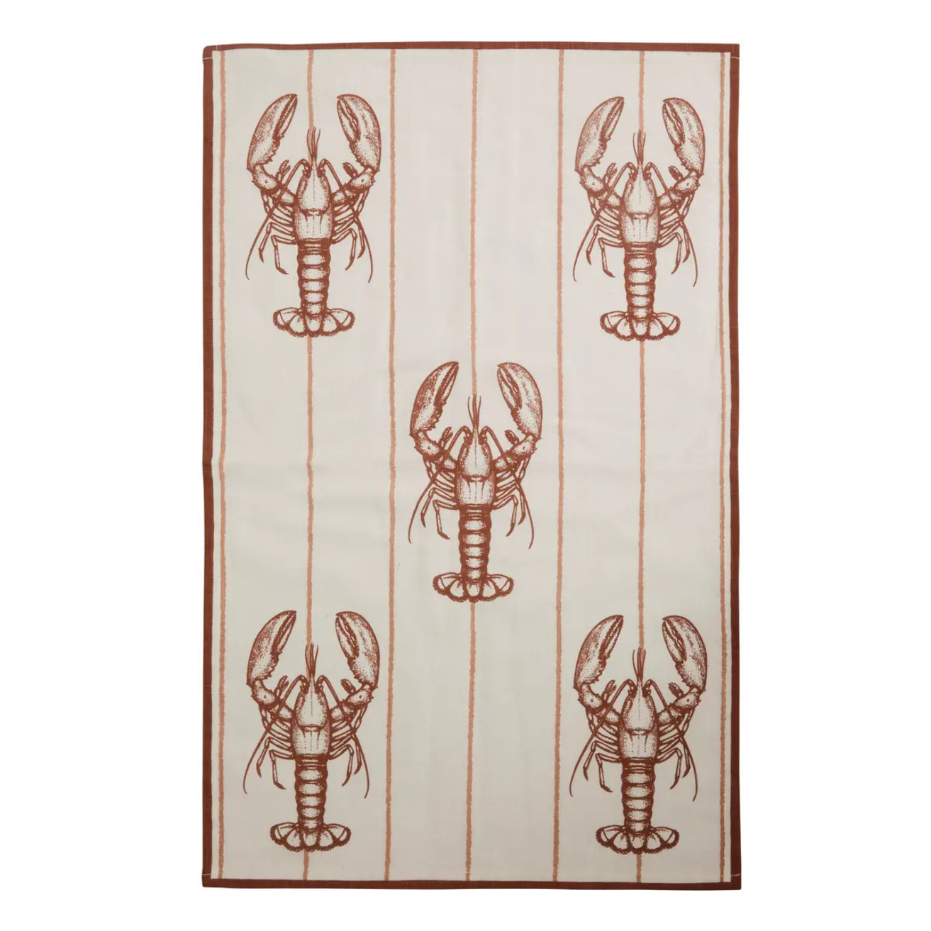 Lot de 3 torchons Oceania 70x45cm en coton