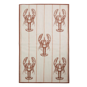 Lot de 3 torchons Oceania 70x45cm en coton