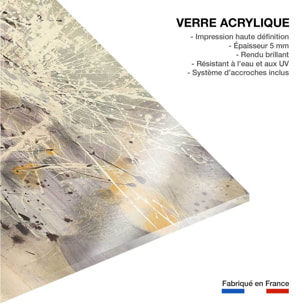 Tableau abstrait cierges magiques  Tableau plexiglas