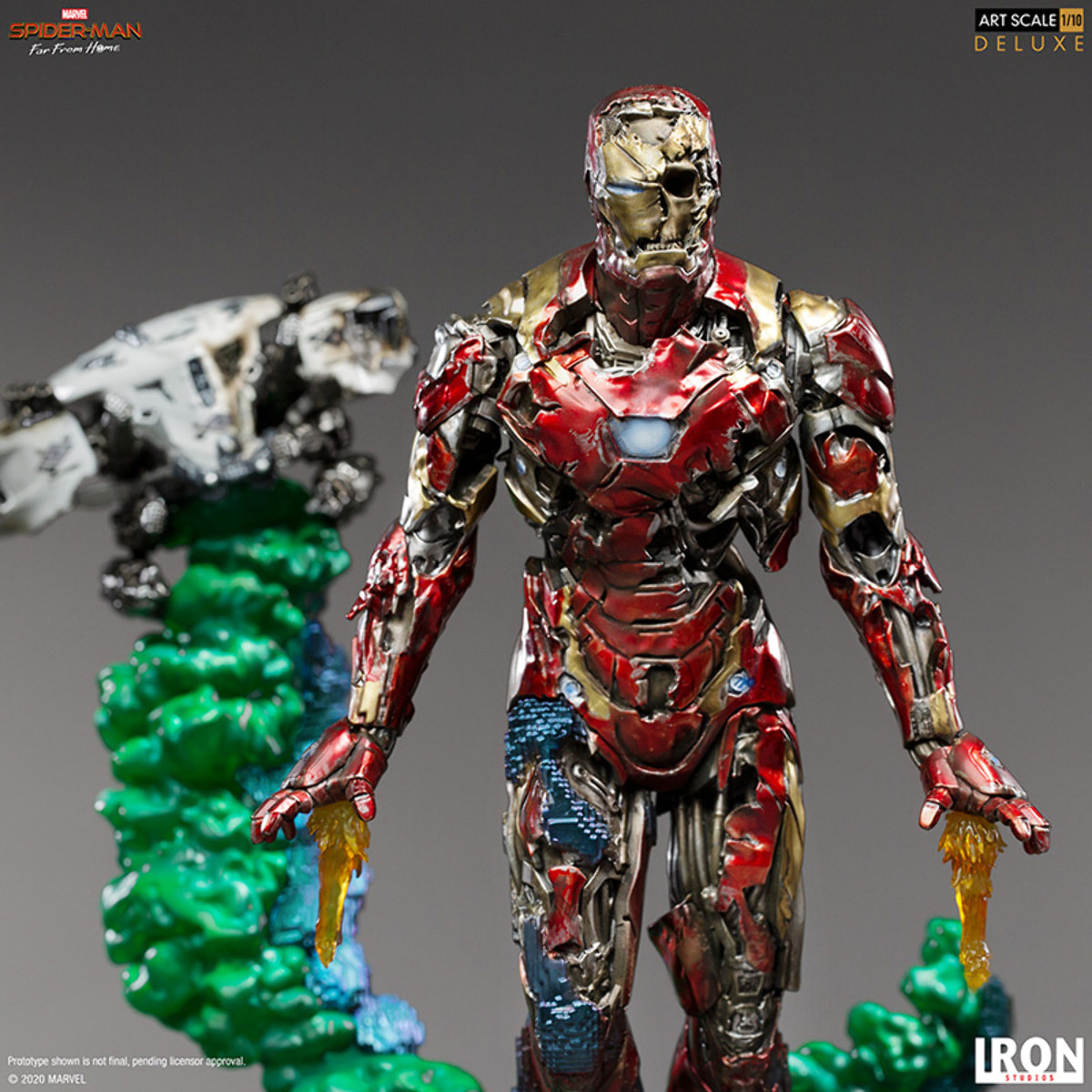 Spider-Man: Far From Home Statua Deluxe Iron Man Illusione 1/10 20cm Iron Studios