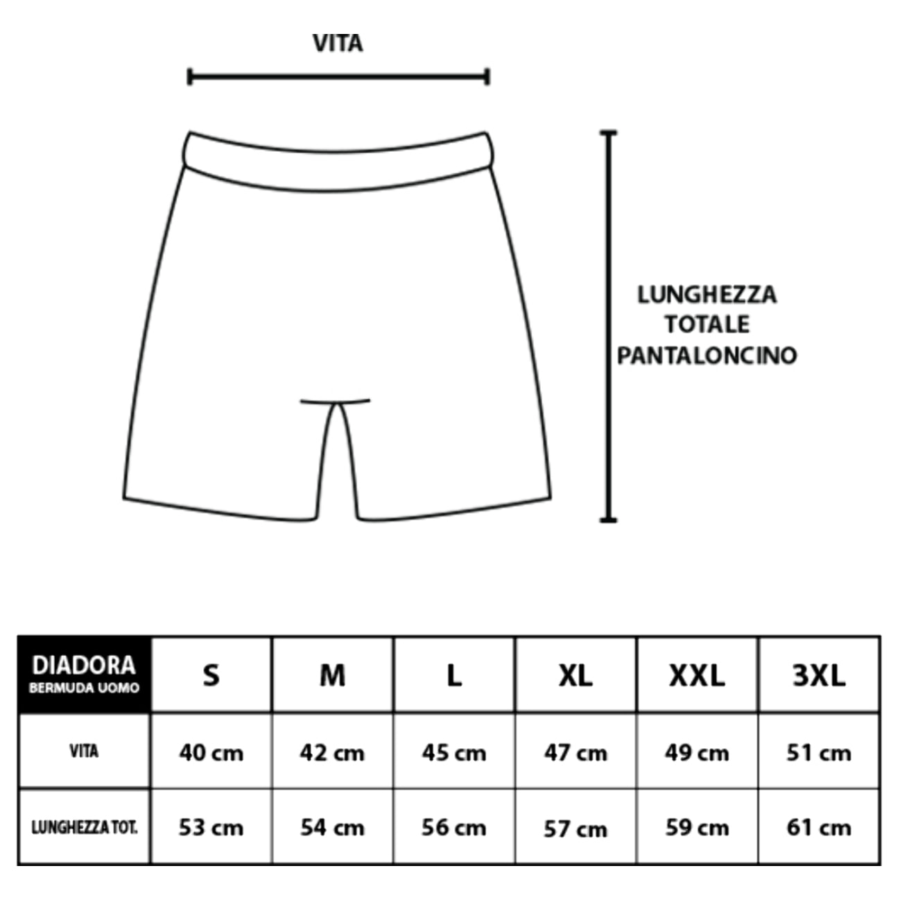 Bermuda Pantaloncino Uomo DIADORA Cotone Art.102.182902